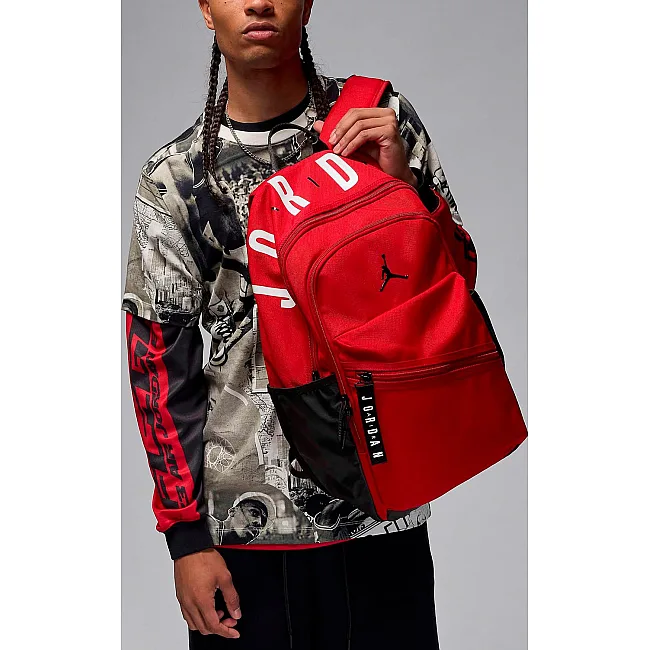 Рюкзак NIKE JAM AIR PATROL BACKPACK 27L красный (для мужчин) 48 х 30 х 16 см