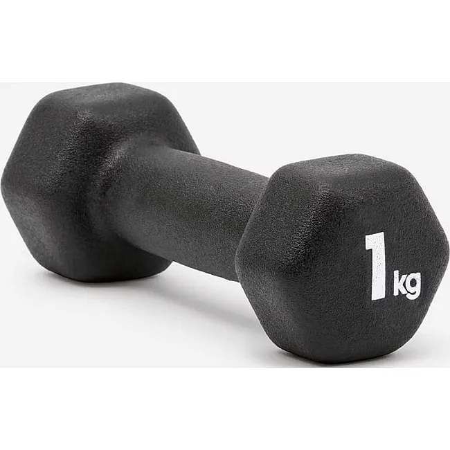 Гантели ADIDAS Dumbbells черный 1 кг