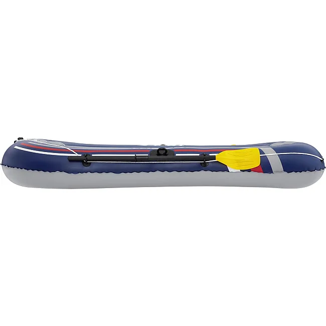 Човен надувний Bestway Hydro-Force Treck X1 228 х 121 см, сіро-синій