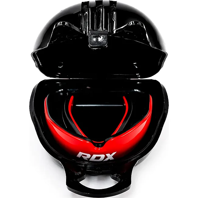 Капа RDX MOUTH GUNDER ARMOURRD ADULT красный, черный One Size