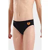 Плавки-слепые для мальчиков Arena BRIGHT SWIM BRIEFS черный, оранжевый (для детей)