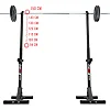 Тренировочный набор K-Sport прямая скамья KSH024 + регулируемые стойки KSH015