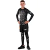Костюм компрессионный детский рашгард лонгслив штаны и шорты VENUM UFC FIGHT WEEK 9541B-9641B-V5032 XXS-L (Черный)