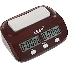Годинник шаховий електронний багатофункціональний LEAP SP-SPORT PQ9907 пластик 17х10 х5,5см