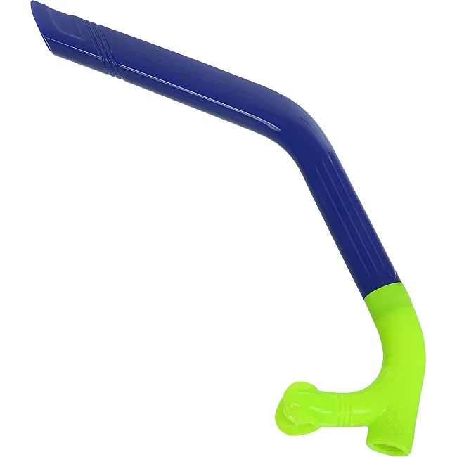 Трубка фронтальная дыхательная для плавания MADWAVE
 PRO SNORKEL junior M077702 (Синий)