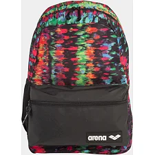 Рюкзак спортивный Arena TEAM BACKPACK 30 ALLOVER 30L черный, красный, зеленый, синий 54x36x27 см