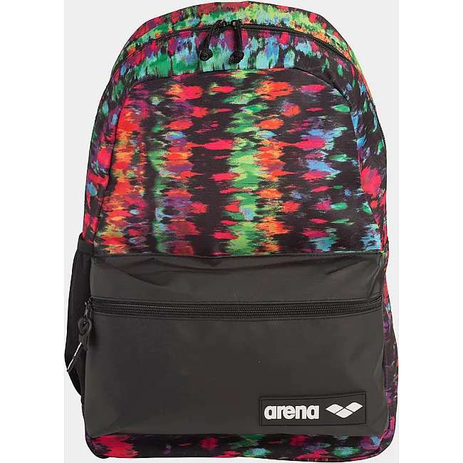 Рюкзак спортивний Arena TEAM BACKPACK 30 ALLOVER 30L чорний, червоний, зелений, синій 54x36x27 см