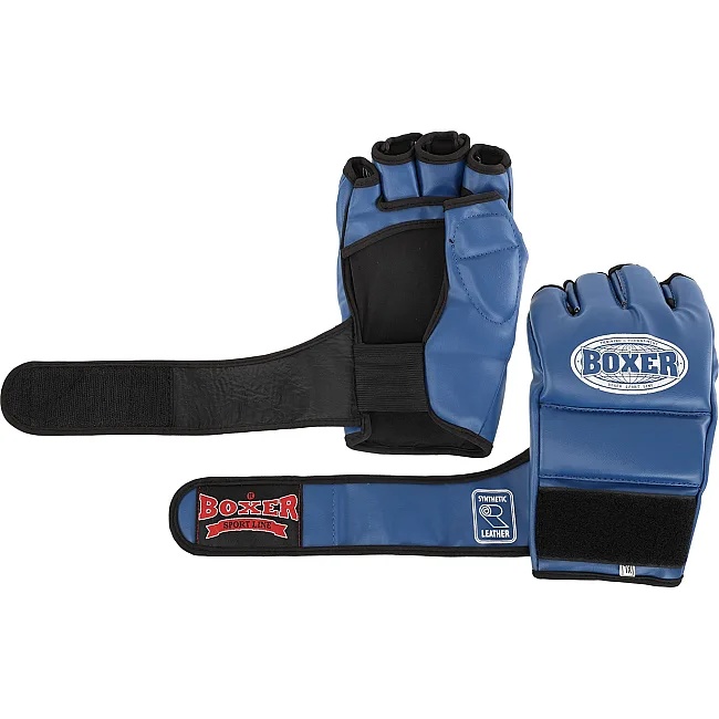 Распродажа! Перчатки для ММА BOXER 5021 (Черный)