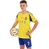 Дитяча футбольна форма із символікою футбольного AL NASSR RONALDO 7 домашня 2025 SP-SPORT CO-4655