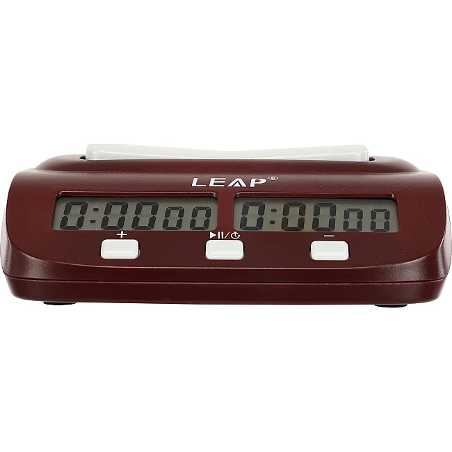 Годинник шаховий електронний багатофункціональний LEAP SP-SPORT
 PQ9907 пластик 17х10х5, 5см