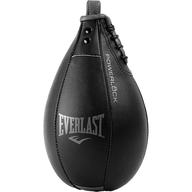 Боксерская груша Everlast POWERLOCK SPEED BAG черный M