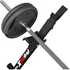 Тренировочный набор K-Sport прямая скамья KSH024 + регулируемые стойки KSH015