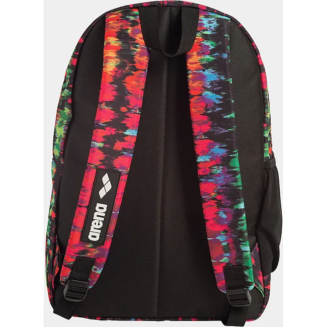 Рюкзак спортивний Arena TEAM BACKPACK 30 ALLOVER 30L чорний, червоний, зелений, синій 54x36x27 см