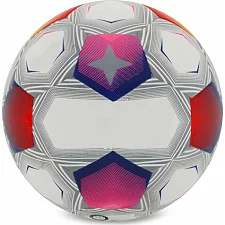 Футбольный мяч SP-SPORT FB-9825 №5 PU (Белый-синий-оранжевый)