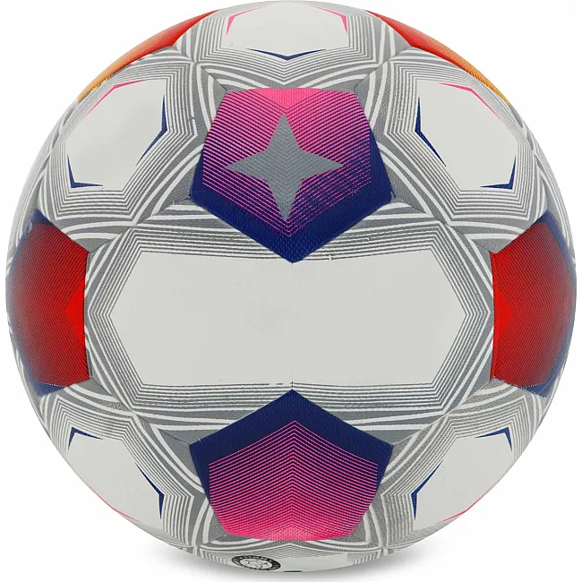 Футбольный мяч SP-SPORT FB-9825 №5 PU (Белый-синий-оранжевый)