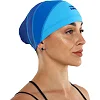 Шапочка для бассейна
 текстильная на длинные волосы юниорская MADWAVE
 LONG HAIRS JUNIOR M052102 (Синий)
