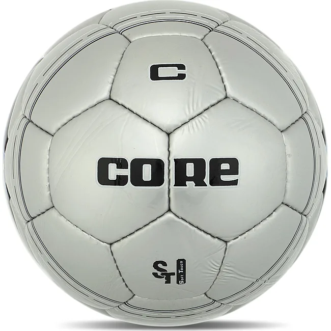 Футбольний м'яч CORE SOFT TOUCH FB-8459 №5 PU (Срібний)