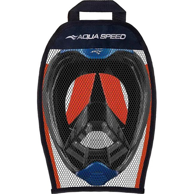 Повнолицьова маска Aqua Speed VEIFA ZX 9856 синій, червоний