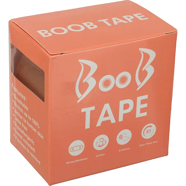 Кинезио тейп для тейпирования груди Kinesio tape BOOB SP-SPORT
 BC-1093-5
 5смх5м
