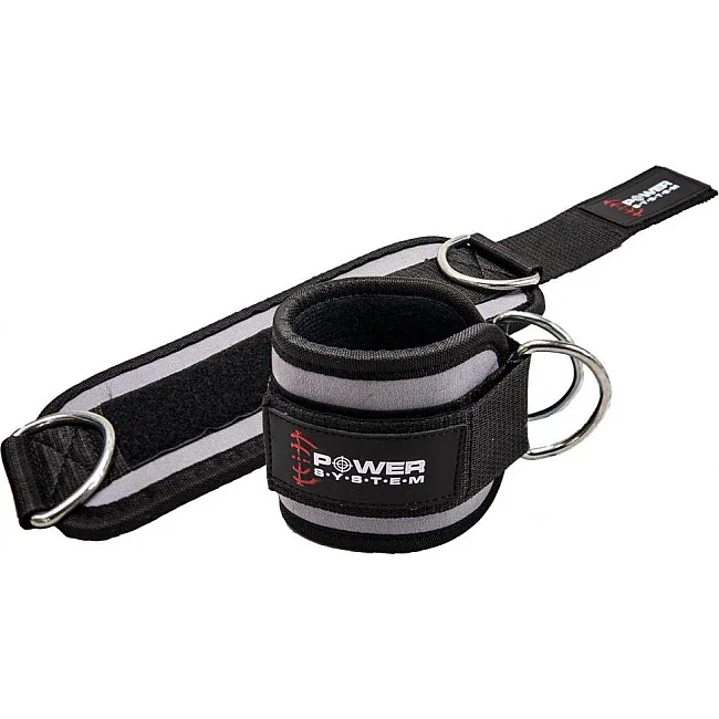 Манжеты на лодыжку POWER SYSTEM PS-3460 Gym Guy Grey