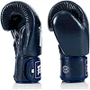 Боксерские перчатки Fairtex BGV1-ONE (натуральная кожа) Blue (бинты в комплекте)
