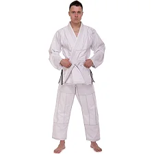 Кимоно для для бразильского джиу-джитсу BJJ белое куртка и штаны VELO VL-6649 140-200см
