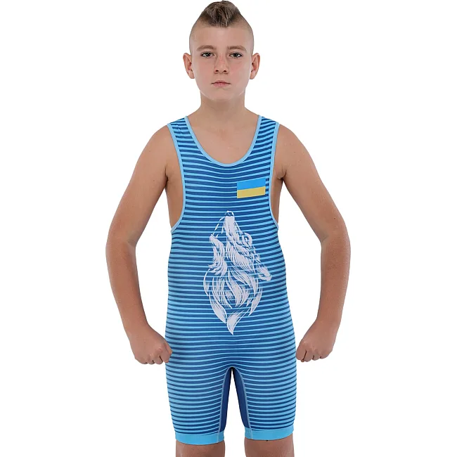 Трико для борьбы детское UKRAINE SP-SPORT

 JY-6606 128 см
-162см (Синий)