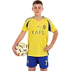 Дитяча футбольна форма із символікою футбольного AL NASSR RONALDO 7 домашня 2025 SP-SPORT CO-4655