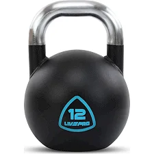 Стальна гира змагальна цільна забарвлена LiveUp LP8042-12 12кг
