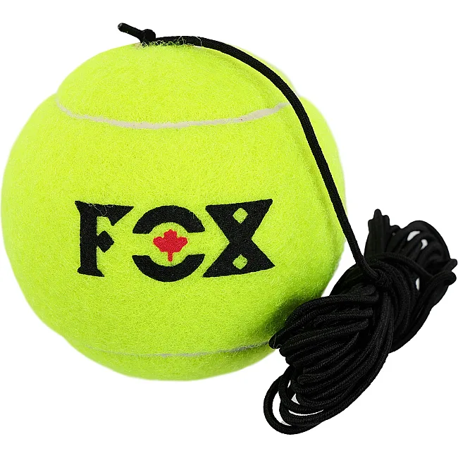 Теннисный мяч тренировочный на эластичной резинке FOX BT-9798 1шт