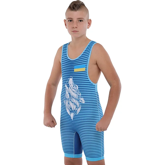 Трико для борьбы детское UKRAINE SP-SPORT

 JY-6606 128 см
-162см (Синий)