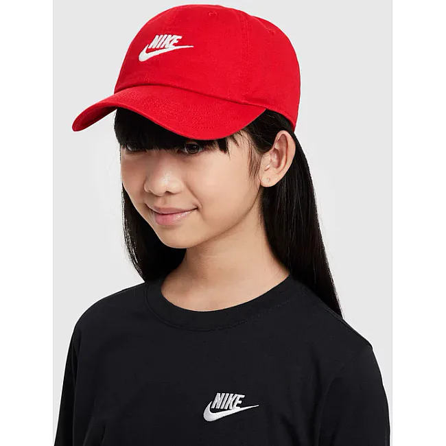 Кепка детская Nike NK CLUB CAP US CB FUT WSH красный