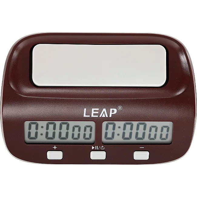 Годинник шаховий електронний багатофункціональний LEAP SP-SPORT
 PQ9907 пластик 17х10х5, 5см