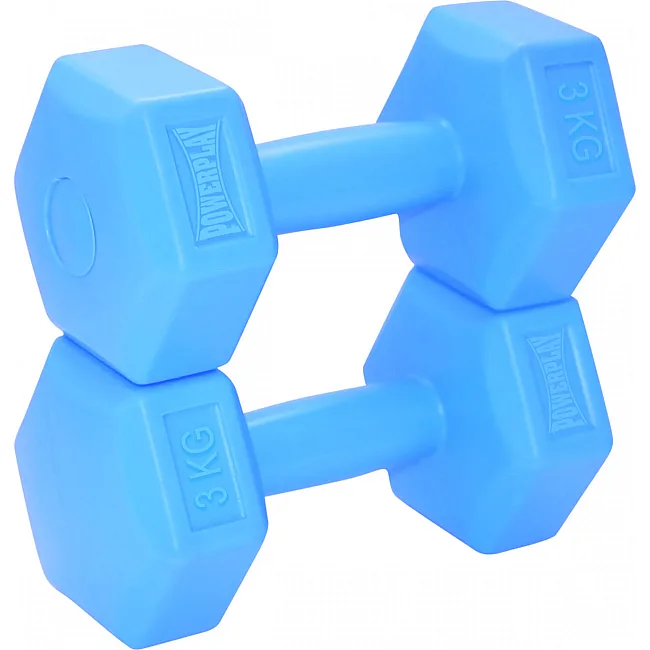 Гантели композитные POWERPLAY 4124 Hercules Набор 12 кг. (пара – 3 пары)