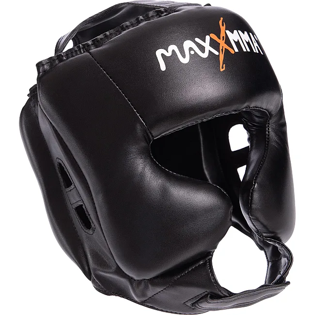 Шлем для бокса в мексиканском стиле
 PU MAXXMMA

 GBH01 (Черный)