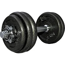 Гантель набірна 15кг 1шт DUMBELL SET чорний 2-15кг
