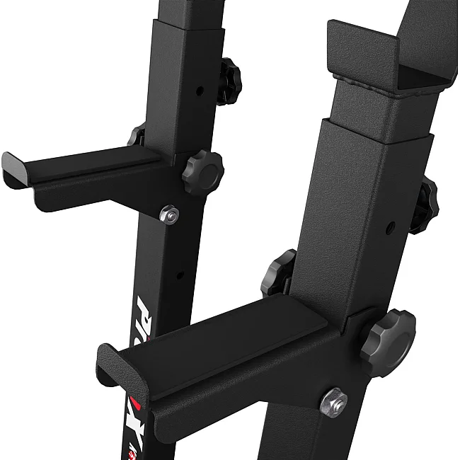 Тренировочный набор K-Sport прямая скамья KSH024 + регулируемые стойки KSH015