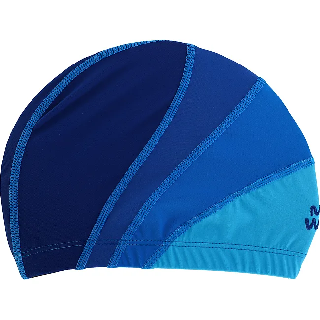 Шапочка для бассейна
 текстильная на длинные волосы юниорская MADWAVE
 LONG HAIRS JUNIOR M052102 (Синий)