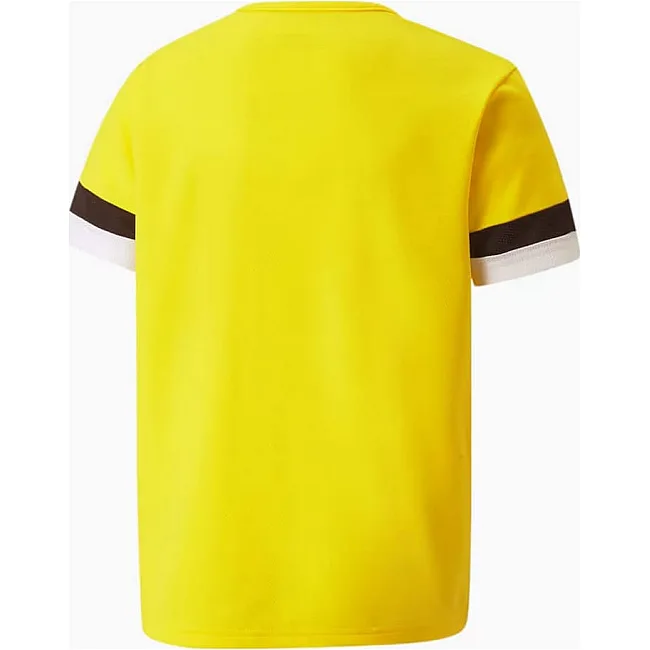 Детская футболка Puma teamRISE Jersey Jr желтый