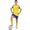 Дитяча футбольна форма із символікою футбольного AL NASSR RONALDO 7 домашня 2025 SP-SPORT CO-4655