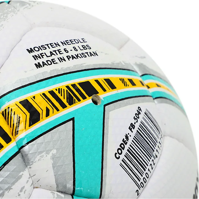 Футбольный мяч
 профессиональный SOCCERMAX FB-5049 №5 PU (Белый-желтый)