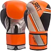Перчатки для бокса PU ZELART BO-1335 (Оранжевый-черный)