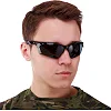 Спортивные очки
 солнцезащитные OAKLEY MS-2496 (Черный)