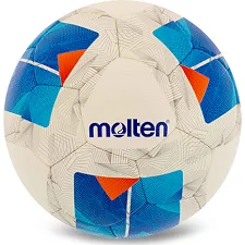 Футбольный мяч MOLTEN F5N2811 №5 PU (Белый-синий)