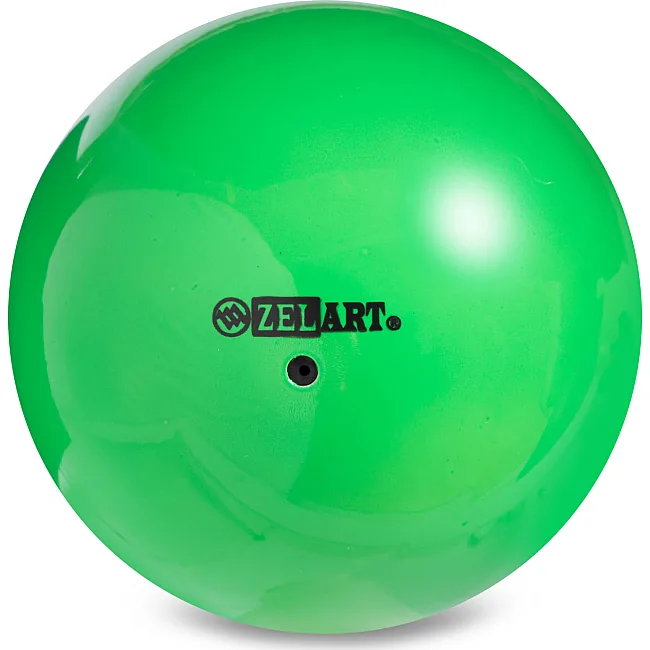 Мяч для художественной гимнастики ZELART RG150 см ø15см (Зеленый)