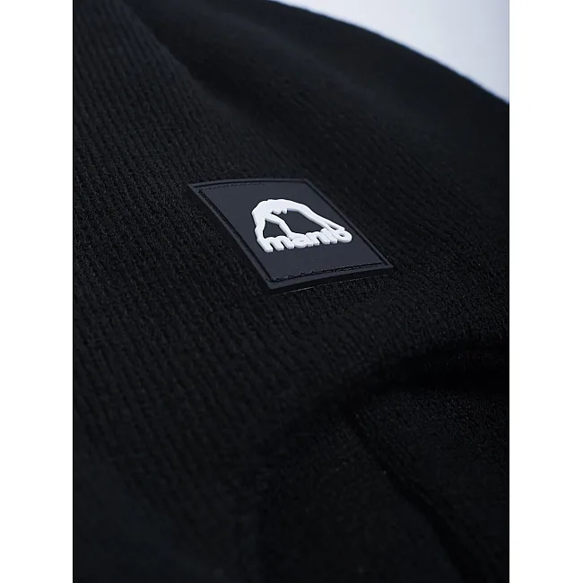 Балаклава MANTO Balaclava Logo Emblem Black