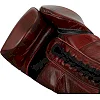 Боксерські рукавиці для спарингу шкіра Title Boxing Blood Red