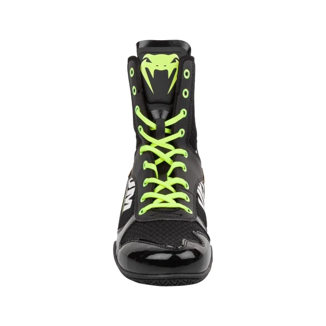 Боксерки VENUM Elite VTC 2 Edition Black Neo Yellow