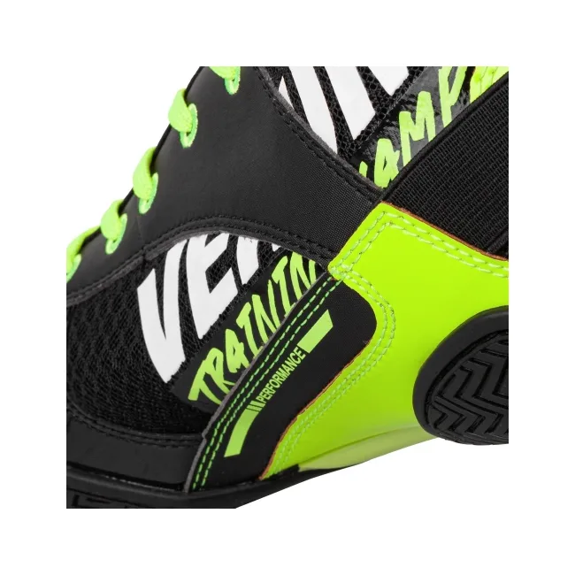 Боксерки VENUM Elite VTC 2 Edition Black Neo Yellow