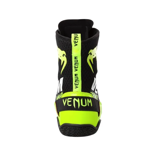 Боксерки VENUM Elite VTC 2 Edition Black Neo Yellow